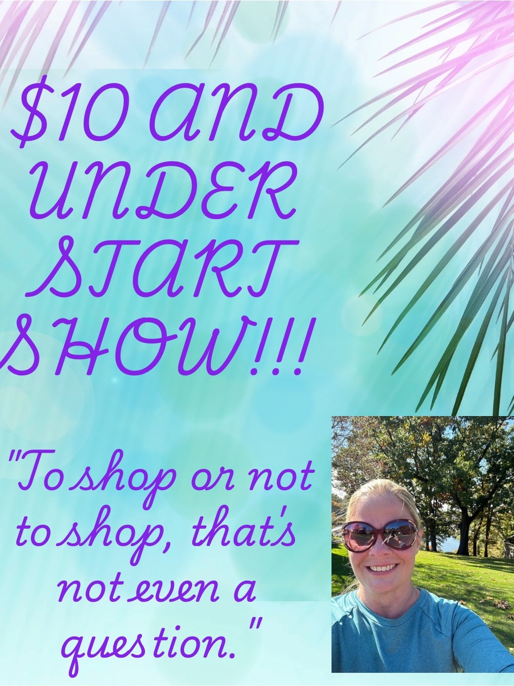 Fashion Funday Monday at 6:00 pm EST. please like to be notified when I go live
